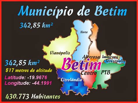 mapa das regionais de betim - google maps betim